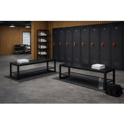 Ławka Metalowa Loft LM-158 Kolor Czarny Rozmiary od 50 cm do 200 cm